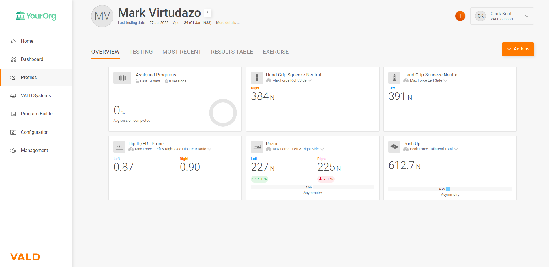 Introduction to Leaderboard – VALD Knowledge Base