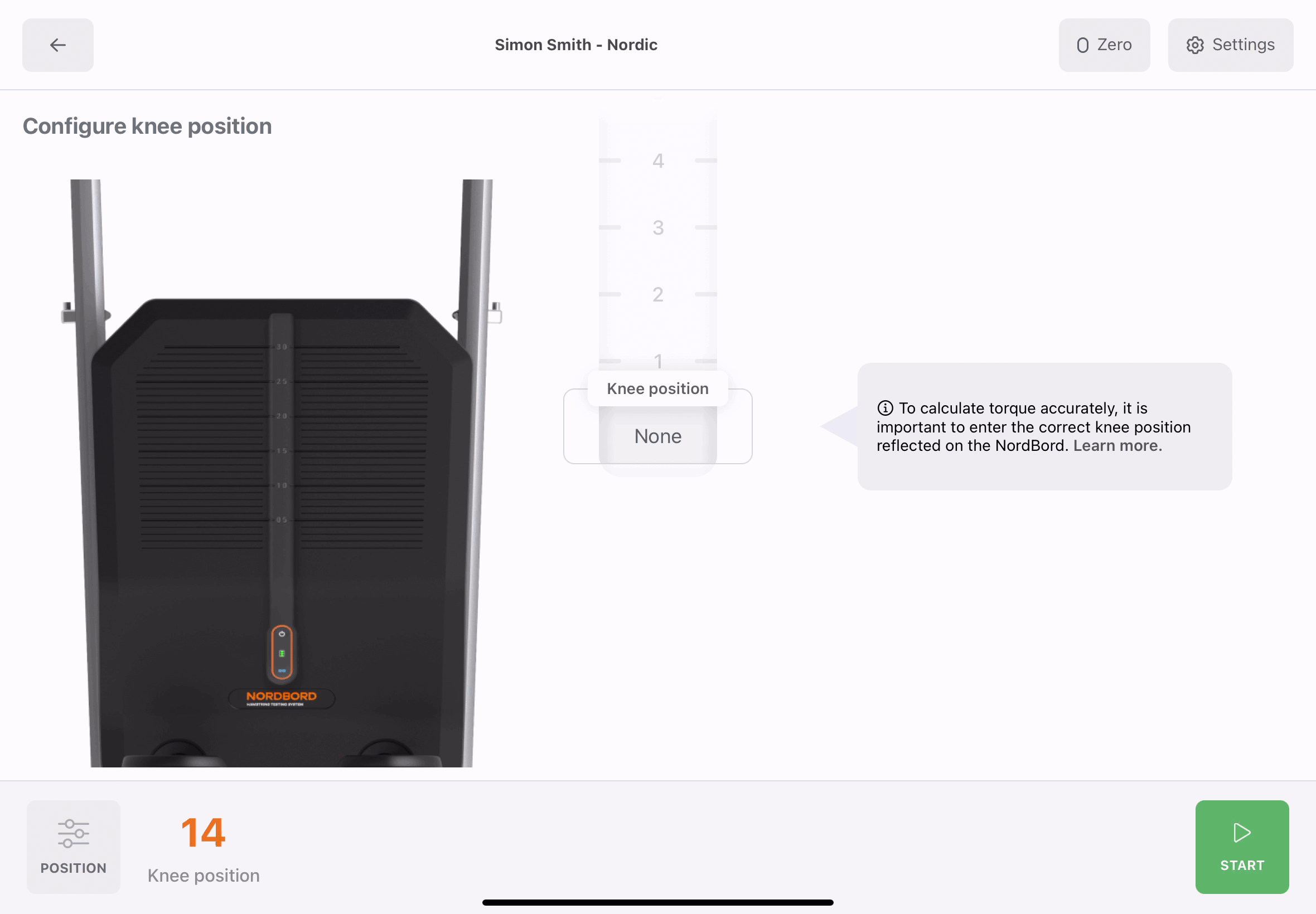 NordBord iOS - Select a Knee Position.gif
