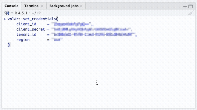 RStudio Set Credentials.gif